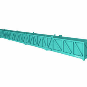 60×4×5 FT AÇIK ÜST SEPET KONTEYNER