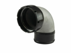 LockSleeve Turbo Adapter Compressor Outlet 3.00" to 90 Elbow Hose Barb 3.00"