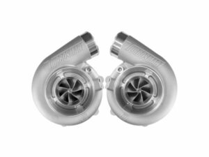 Mirror Twin Turbo Package - TS-2-6466B V-Band 0.82AR Water Cooled Turbos